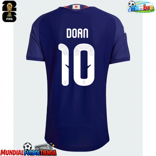 Camiseta Japón Ritsu Doan #10 Primera Equipación Replica Mundial 2026 mangas cortas